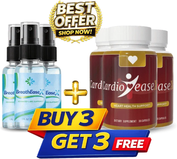 BreathEaseX 3 + 3 Free bundle